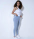 Everyday Radlerhose Lightweight Curvy - Powder Blue