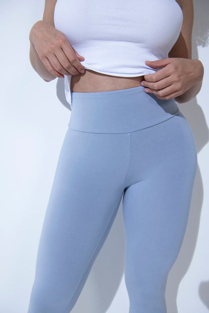 Everyday Radlerhose Lightweight Curvy - Powder Blue