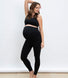 Ultimate Seamless Umstandsleggings - Black