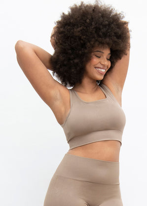 Ultimate Seamless Bralette - Oatmeal Beige