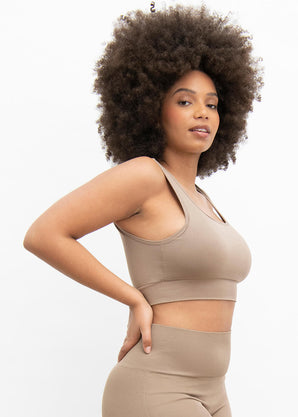 Ultimate Seamless Bralette - Oatmeal Beige