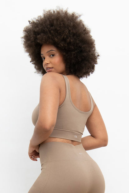 Ultimate Seamless Bralette - Oatmeal Beige