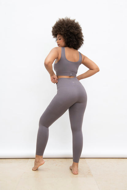 Ultimate Seamless High Waisted Leggings - Deep Mauve