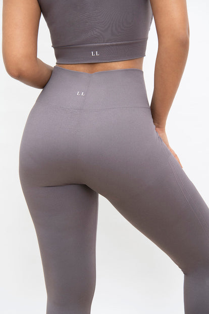 Ultimate Seamless High Waisted Leggings - Deep Mauve