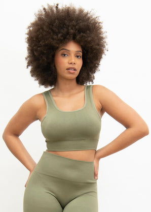 Ultimate Seamless Bralette - Sage Green