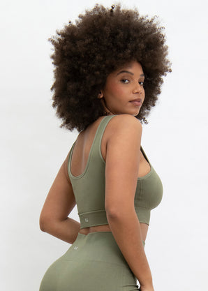 Ultimate Seamless Bralette - Sage Green