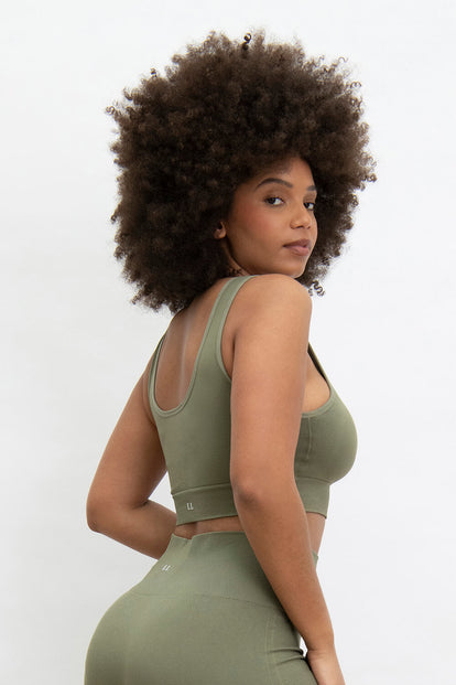 Ultimate Seamless Bralette - Sage Green