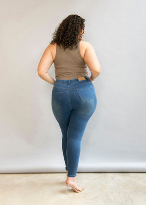 Ultimate Jeggings Curvy - Mid Blue