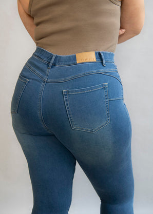 Ultimate Jeggings Curvy - Mid Blue