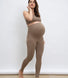 Ultimate Seamless Umstandsleggings - Oatmeal Beige