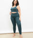 Ultimate High Waisted Seamless Leggings Curvy - Teal Blue