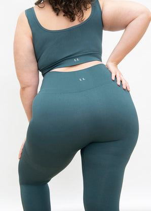 Ultimate Seamless Bralette Curvy - Teal Blue