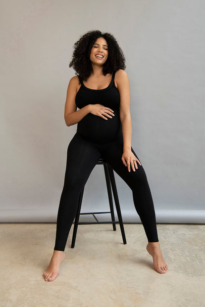 Everyday Umstandsleggings Lightweight - Black