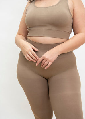 Ultimate Seamless Bralette Curvy - Oatmeal Beige