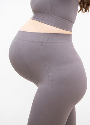 Ultimate Seamless Umstandsleggings - Deep Mauve