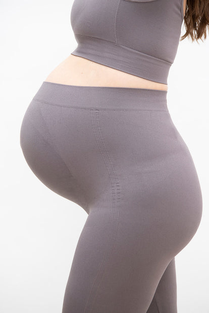 Ultimate Seamless Umstandsleggings - Deep Mauve