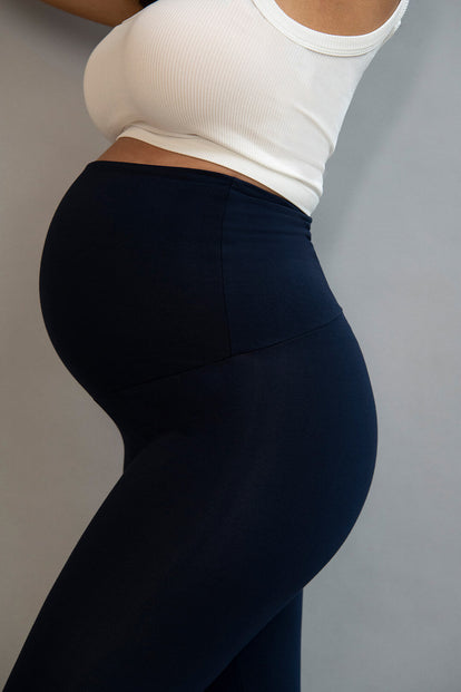 Everyday Umstandsleggings Lightweight - Navy