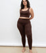 Ultimate Seamless Bralette Curvy - Chocolate Brown