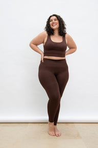 Ultimate Seamless Bralette Curvy - Chocolate Brown