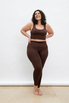 Ultimate Seamless Bralette Curvy - Chocolate Brown