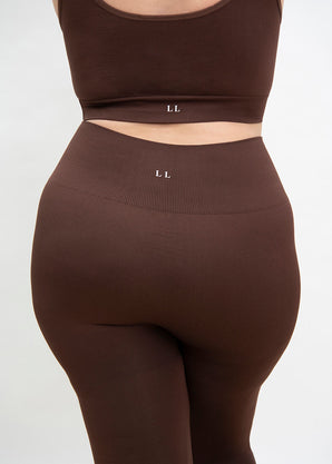 Ultimate Seamless Bralette Curvy - Chocolate Brown