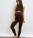 Ultimate Seamless Umstandsleggings - Chocolate Brown