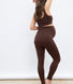 Ultimate Seamless Umstandsleggings - Chocolate Brown