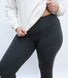 Everyday High Waisted Leggings Curvy - Dark Grey Marl