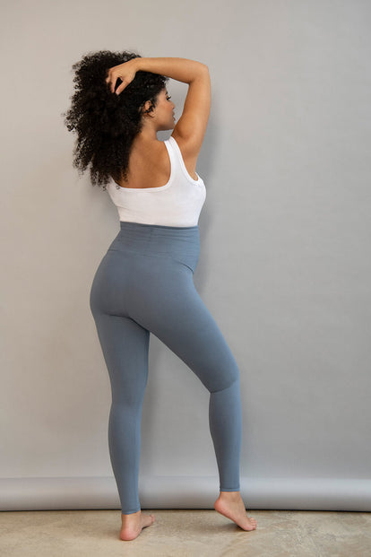 Everyday Umstandsleggings Lightweight - Steel Blue