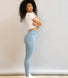 Ultimate 7/8 Jeggings Curvy - Light Blue