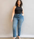 Straight-Fit Jeans Curvy - Mid Blue