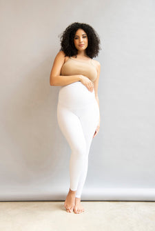 Everyday Umstandsleggings Lightweight - White