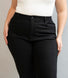 Straight-Fit Jeans Curvy - Black