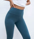 Everyday High Waisted Leggings - Petrol Blue