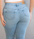 Lift & Shape Jeans Curvy - Light Bleach