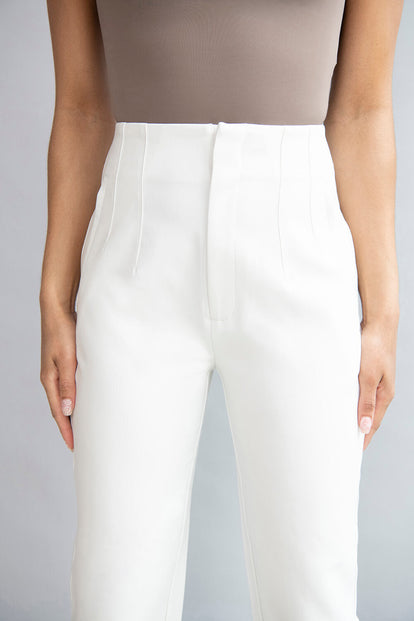 Zigarettenhose - Off White