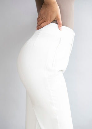 Zigarettenhose Curvy - Off White