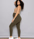 Everyday Umstandsleggings - Khaki Green