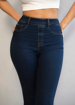 Ultimate 7/8 Jeggings - Dark Blue