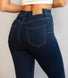 Ultimate 7/8 Jeggings Curvy - Dark Blue