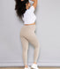 Everyday Umstandsleggings - Oatmeal Beige