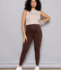 Everyday Umstandsleggings - Chocolate Brown