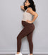 Everyday Umstandsleggings - Chocolate Brown