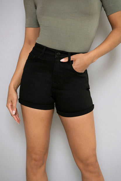 Everyday Jeansshorts - Black