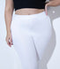 7/8 Stretchhose Curvy - White