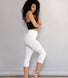 Cropped Leggings Lightweight - White