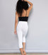 Cropped Leggings Lightweight - White