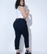 Chino-Hose Curvy - Navy