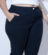 Chino-Hose Curvy - Navy