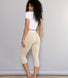 Cropped Leggings Lightweight Curvy - Beige